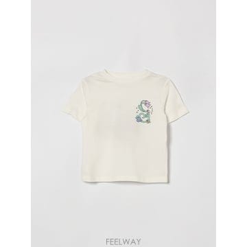 [A6] 스텔라 맥카트니 키즈 TY8A21Z0434 키즈 티셔츠 TY8A21Z0434-101