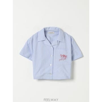 [A6] 골든구스 GKP01767P00192950900 키즈 셔츠 GKP01767P00192950900-00
