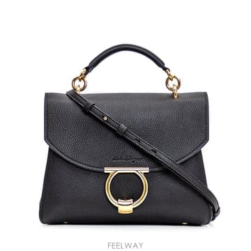 [비엔비명품관] FERRAGAMO 페라가모 여성 간치니 마고트 탑 핸들 숄더백 크로스백