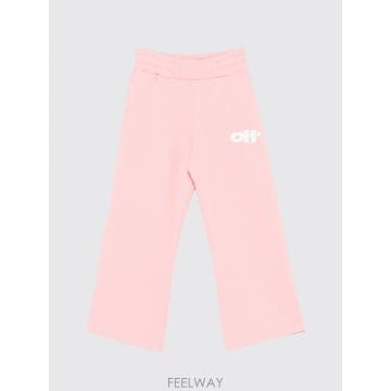 [A6] 오프화이트 키즈 OGCH00AS25FLE001 키즈 바지 OGCH00AS25FLE001-3001