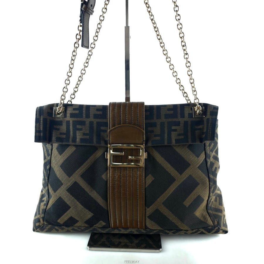 FENDI [�Ƹ�����]��� �ٰ�Ʈ ü�� �����8BT143[�Ƹ�����]��� �ٰ�Ʈ ü�� �����8BT143