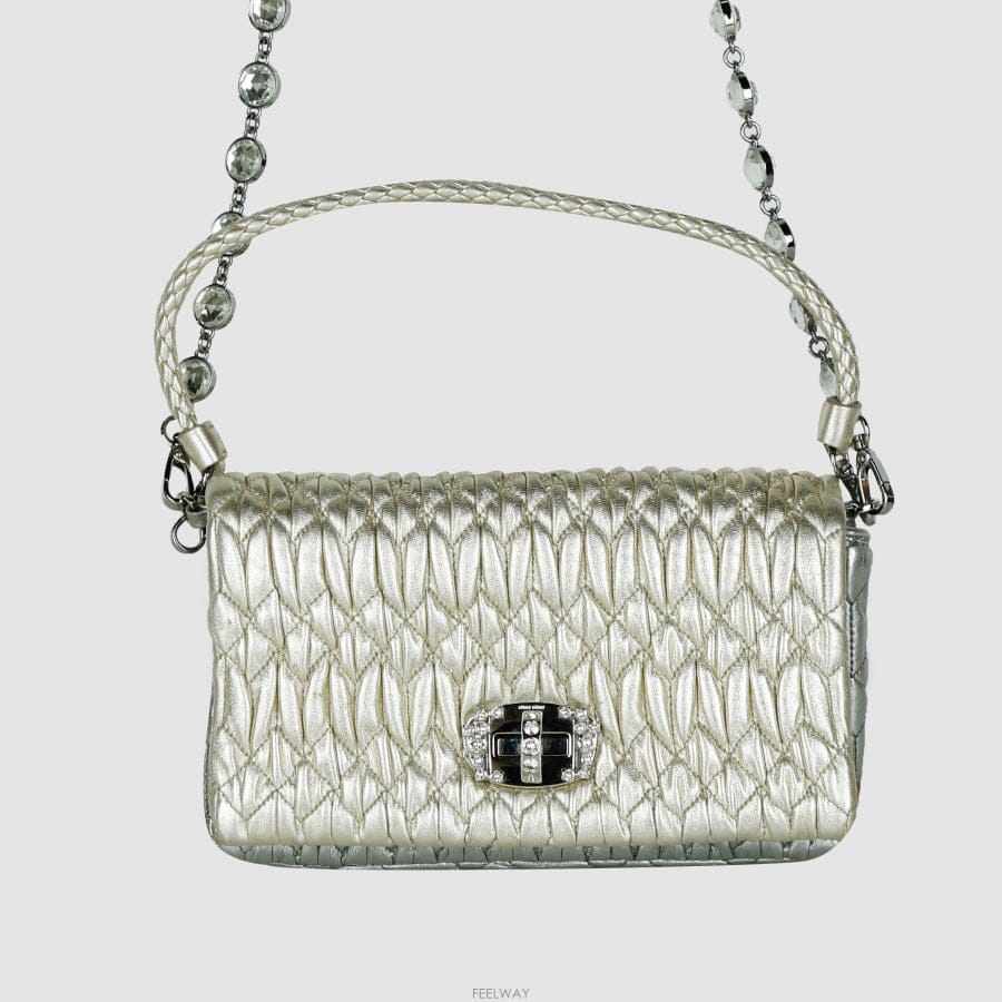Miu Miu [�Ƹ�����]�̴� �̿�̿� ���׶�� ũ����Ż ��Ʈ�� ����� ũ�ν���[�Ƹ�����]�̴� �̿�̿� ���׶�� ũ����Ż ��Ʈ�� ���