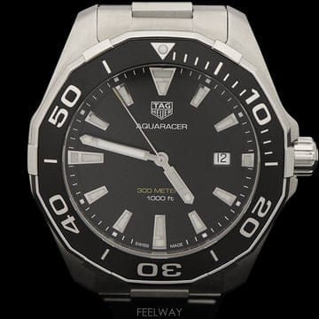 Tag Heuer(태그호이어) WAY101A.BA0746 43MM 스틸 쿼츠 아쿠아레이서 300 남성시계