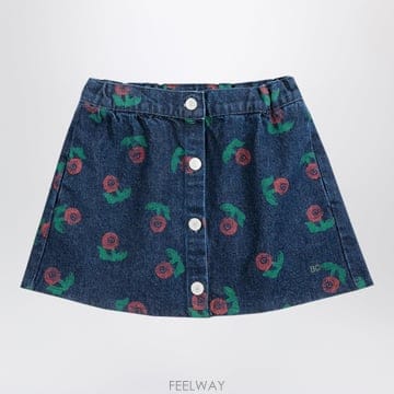 [A1] 보보 쇼즈 B226AC079DE 하의 치마 스커트 키즈 아동 B226AC079DE411