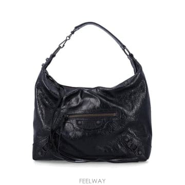 26FW 발렌시아가 가방 8731972ABEK 1000 NERO