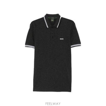 26FW 보스 폴로 티셔츠 50469055 022 GREY