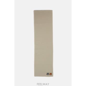 [B4] 메종키츠네 MRUAT04WB00600558 머플러 스카프 풀라드 남성