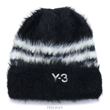 [B3] 요지 야마모토 KY3727BLACK WHITE 모자 햇 헤어악세사리