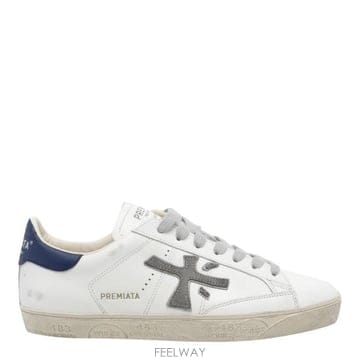Premiata 26FW �����̾�Ÿ ��Ƽ�� �ο� ����Ŀ�� STEVEN 8479 WHITE26FW �����̾�Ÿ ��Ƽ�� �ο� ����Ŀ�� STEVEN 8479 WHITE