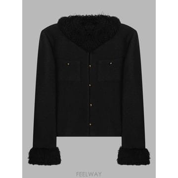 26 F/W 셀린느 GIACCA CHASSEUR 인 비스코사 E 라나 B0042271465