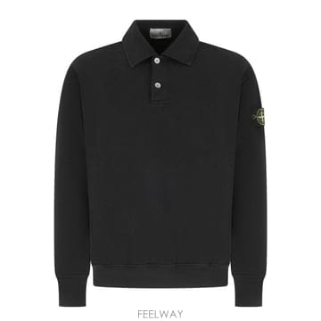 Stone Island 26FW ���� ���Ϸ��� �ĵ� Ƽ���� S156100054S0458 V0029 BLACK26FW ���� ���Ϸ��� �ĵ� Ƽ���� S156100054S0458 V0029 B