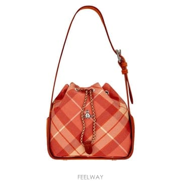 26FW 비비안웨스트우드 스테이시 버킷백 4C020005WW01JA G201 Red