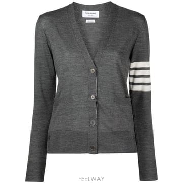 Thom Browne 26FW ����� ���� �޸��� �� 4�� ������ �� ����� FKC334AY1014 MED GREY 03526FW ����� ���� �޸��� �� 4�� ������ �� ����� FKC3