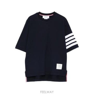 Thom Browne 26FW ����� ���� ���ֱ̾׳� �������� Ƽ���� FJS102G07862 NAVY 41526FW ����� ���� ���ֱ̾׳� �������� Ƽ���� FJS102G0