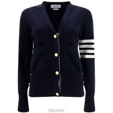 Thom Browne 26FW ����� ��ư 4�� �ж�� Ŭ���� ���̳� ����� FKC207A00219 NAVY41526FW ����� ��ư 4�� �ж�� Ŭ���� ���̳� ����� FKC