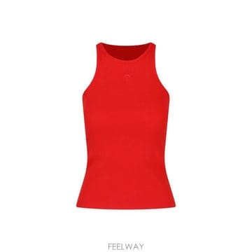 Marine Serre 26FW �������� �� �ΰ� ���� ��ũž WTT014A CJER0011 RD11 RED26FW �������� �� �ΰ� ���� ��ũž WTT014A CJER0011 RD1