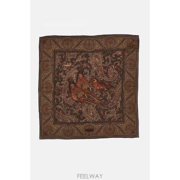 [B4] 폴로 랄프로렌 컬렉션 434P25686001BROWN 스카프 머플러 풀라드 여성