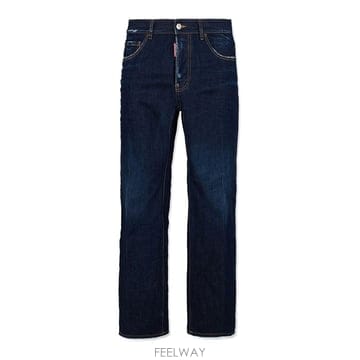 디스퀘어드2 다크 블루 코튼 데님 진 S71LB1772D300114 B0302498486