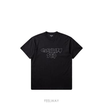 Carhartt 26FW Į��Ʈ WIP ���� Ƽ���� I037237 89XX BLACK26FW Į��Ʈ WIP ���� Ƽ���� I037237 89XX BLACK
