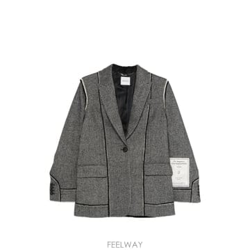 에르뎀 herringbone blazer 12331822416136 TP725802871