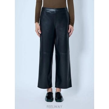 26 FW 막스마라 여성 Faux Leather Effect Jersey Trousers 2629786033