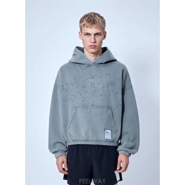26 FW 새티스파이 남성 MothTech Hoodie sat0165021gry