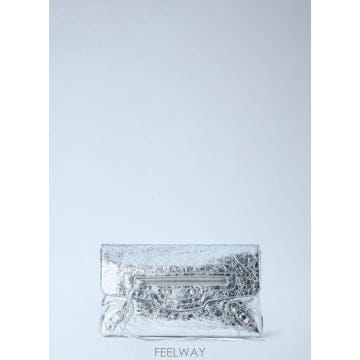 Balenciaga 26 FW �߷��þư� ���� Le City Clutch bal0265025sil26 FW �߷��þư� ���� Le City Clutch bal0265025sil