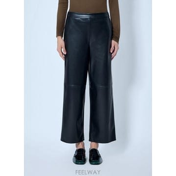 Max Mara 26 FW �������� ���� Faux Leather Effect Jersey Trousers max026613426 FW �������� ���� Faux Leather Effect Jersey Trouser