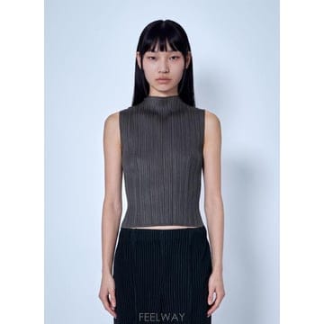 Issey Miyake 26 FW �ø��� �ø��� �̼��� �̾��� ���� August Colors High Neck Top plp026626 FW �ø��� �ø��� �̼��� �̾��� ���� August Colors H