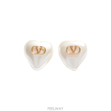 발렌티노 하트 진주 로고 귀걸이 9W2J0BM2 UXMR5G TP979873936