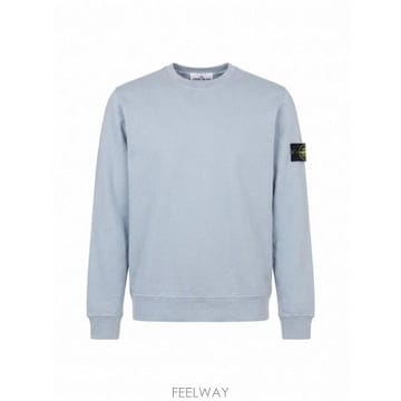 Stone Island 나침반 패치 크루넥 스웨트셔츠 L2S156100049S0A20 V0049ASHGREY