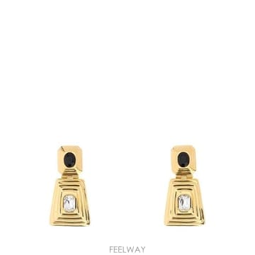 알레산드라 리치 기하학적 크리스탈 드롭 이어링 FABA3350J0024 0902 TP979629128