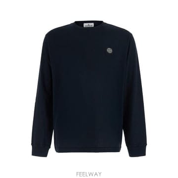 Stone Island 로고 디테일 크루넥 티셔츠 L2S152100031S0013 V0020 TP979896