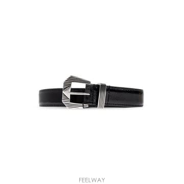 이로 기하학적 버클 벨트 WP127TRAYTRAYVF0 BLACK TP979863055