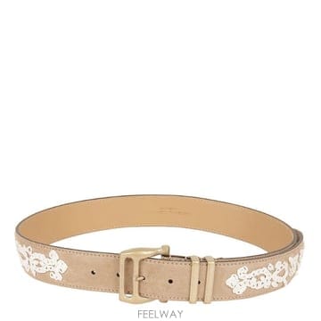 Ermanno Scervino 자수 버클 벨트 D483T715R DIW51304 TP979863020