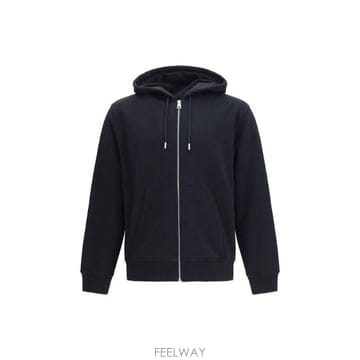 지방시 포토그래픽 네거티브 프린트 플리스 지퍼 후드티 BMJ0NJ3YU8 001 TP979903974