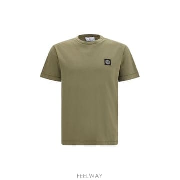 Stone Island Stone Island �ΰ� ��ġ ũ��� Ƽ���� L2S152100027S0013 V005G TP9798719Stone Island �ΰ� ��ġ ũ��� Ƽ���� L2S152100027S0013