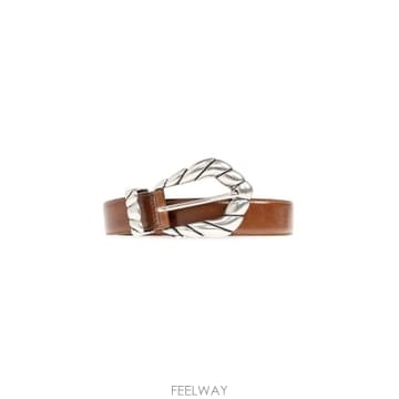 이로 엠벨라 조각 버클 가죽 벨트 WP50EMBELLA0 COGNAC TP979862643