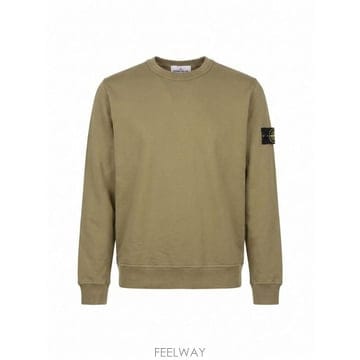 Stone Island 나침반 패치 크루넥 스웨트셔츠 L2S156100049S0A20 V005G TP9798