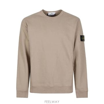 Stone Island 나침반 패치 크루넥 스웨트셔츠 L2S156100049S0A20 V0094 TP9798