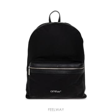 오프화이트 로고 디테일 지퍼 백팩 OWMNB17F26FB01 1000 TP979902422