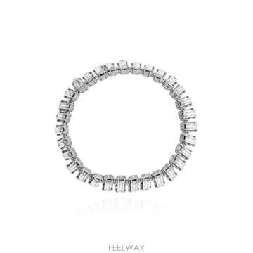 질 샌더 크리스탈 테니스 팔찌 J12UY0192P5050 105 TP979867964