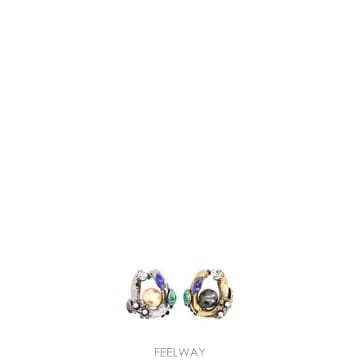 에트로 조각 크리스탈 후프 이어링 WF5A0098AM030 G7621 TP979879428