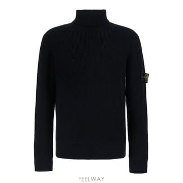 Stone Island 로고 패치 골지 스웨터 L2S155100052S00C2 V0029 TP97989797