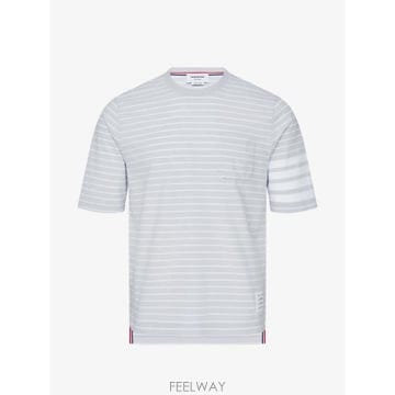 Thom Browne 26 FW ����� 4 �� ��Ʈ������ ���� Ƽ���� PF26MJS310AJ026900057 TP4562580226 FW ����� 4 �� ��Ʈ������ ���� Ƽ���� PF26MJS310A