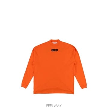 Off White 26 FW ����ȭ��Ʈ �ַο� ��Ʈ ��Ҹ� Ƽ���� OMAB032F21JER002 TP45868285026 FW ����ȭ��Ʈ �ַο� ��Ʈ ��Ҹ� Ƽ���� OMAB032F21J
