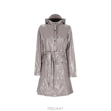 | Other Brand | 26 FW Rains Curve hooded belted coat RA18130 TP45979854126 FW Rains Curve hooded belted coat RA18130 TP4597985