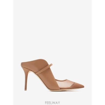 Malo 26 FW ���� 85 Maureen Arc mesh panel mules MAUREENARC851BLSNUD26 FW ���� 85 Maureen Arc mesh panel mules MAUREENARC8