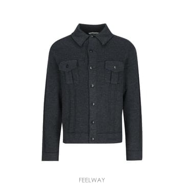 Premiata 26 FW �����̾�Ÿ button up wool cardigan PMG43ANTHRACITE TP45977326 FW �����̾�Ÿ button up wool cardigan PMG43ANTHRACI