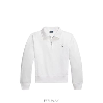Ralph Lauren 26 FW ���� �����η� quarter zip cotton sweatshirt 211B14928004 TP426 FW ���� �����η� quarter zip cotton sweatshirt 211B